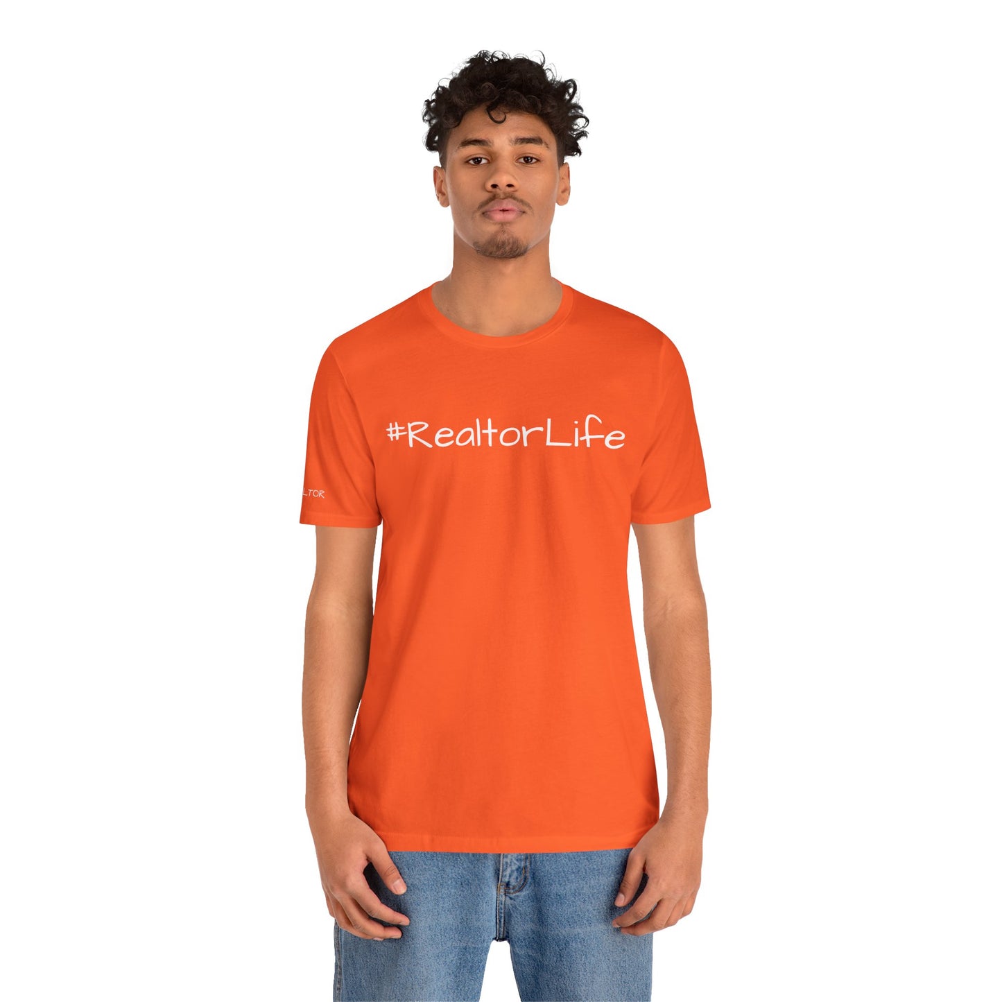 #RealtorLife Unisex Jersey Tee - Perfect Gift for Real Estate Agents