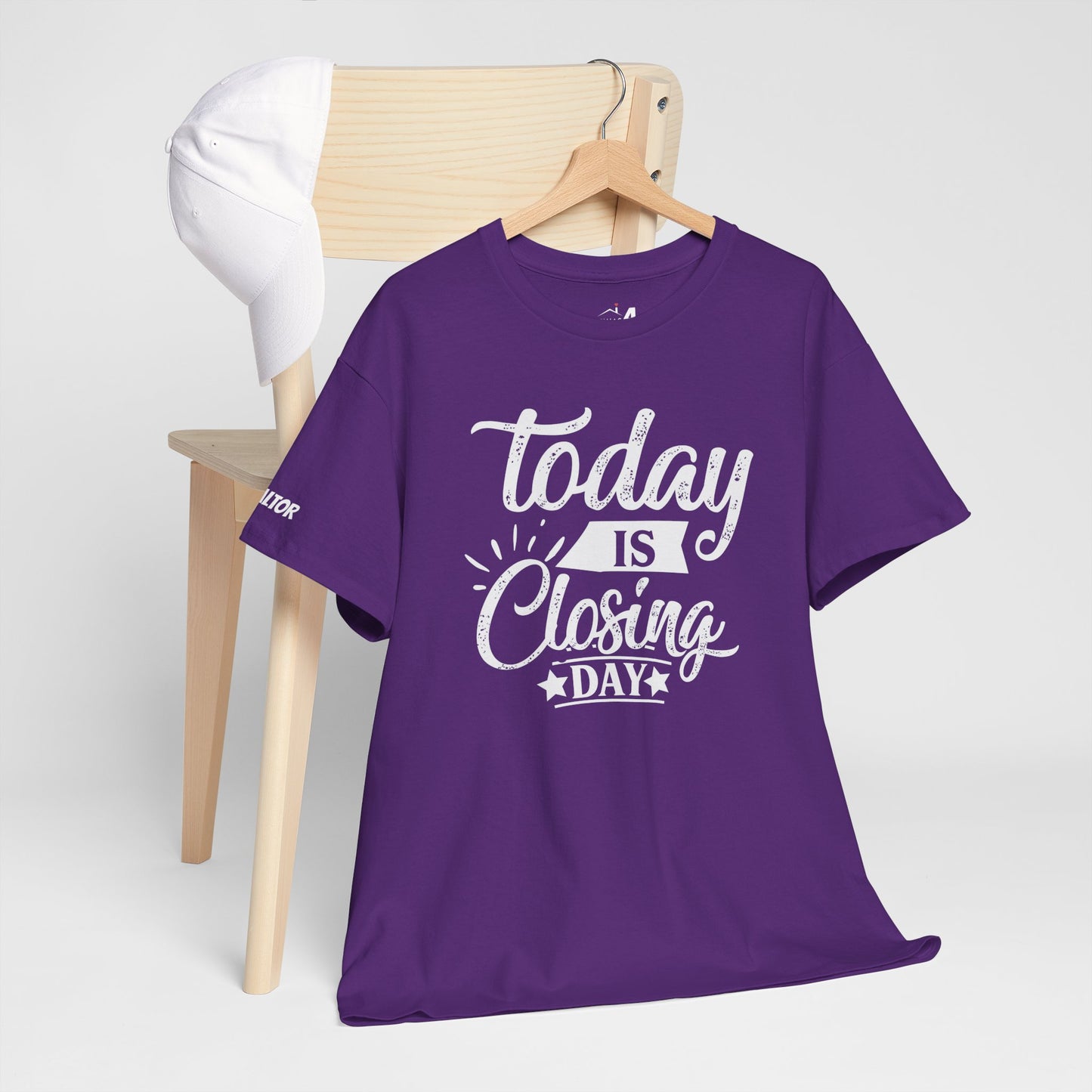 💰 "Today is Closing Day" Realtor Tee – Because Champagne Pairs Well with Commission Checks! 🏡🥂