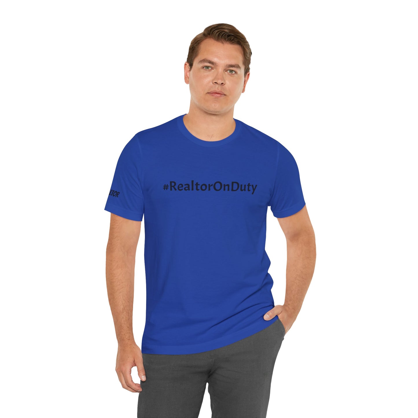 "Realtor On Duty – Will Sell Houses for Coffee!"