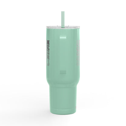 Caffeine, Contracts & Commission Checks Tumbler – 40 oz Stainless Steel Mug for Realtors