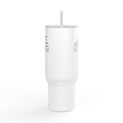 40oz Engraved FREEDOM Tumbler – For Realtors Who Sell Homes & Crush Liberty
