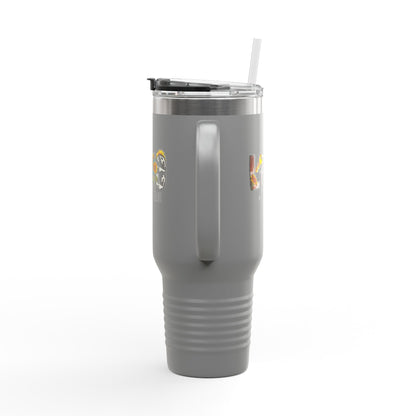 LOVE #RealEstateLife Tumbler – 40 oz Stainless Steel Mug with Colorful Realtor Design