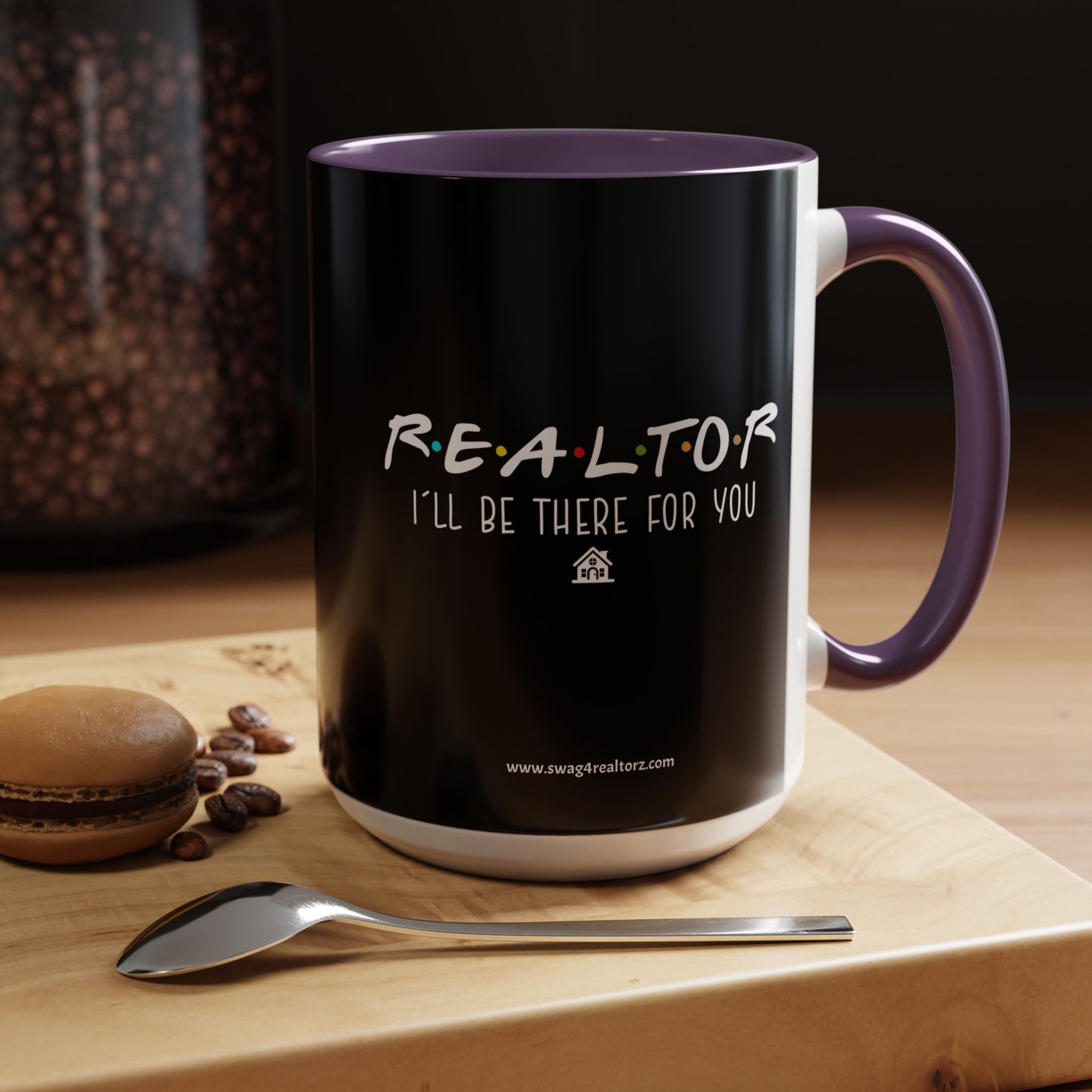 🏡 "Realtor I'll Be There for You" Mug – Because Every Deal Needs a Coffee Break! ☕🏡