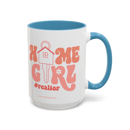 Home Girl Realtor Accent Coffee Mug (11, 15oz)