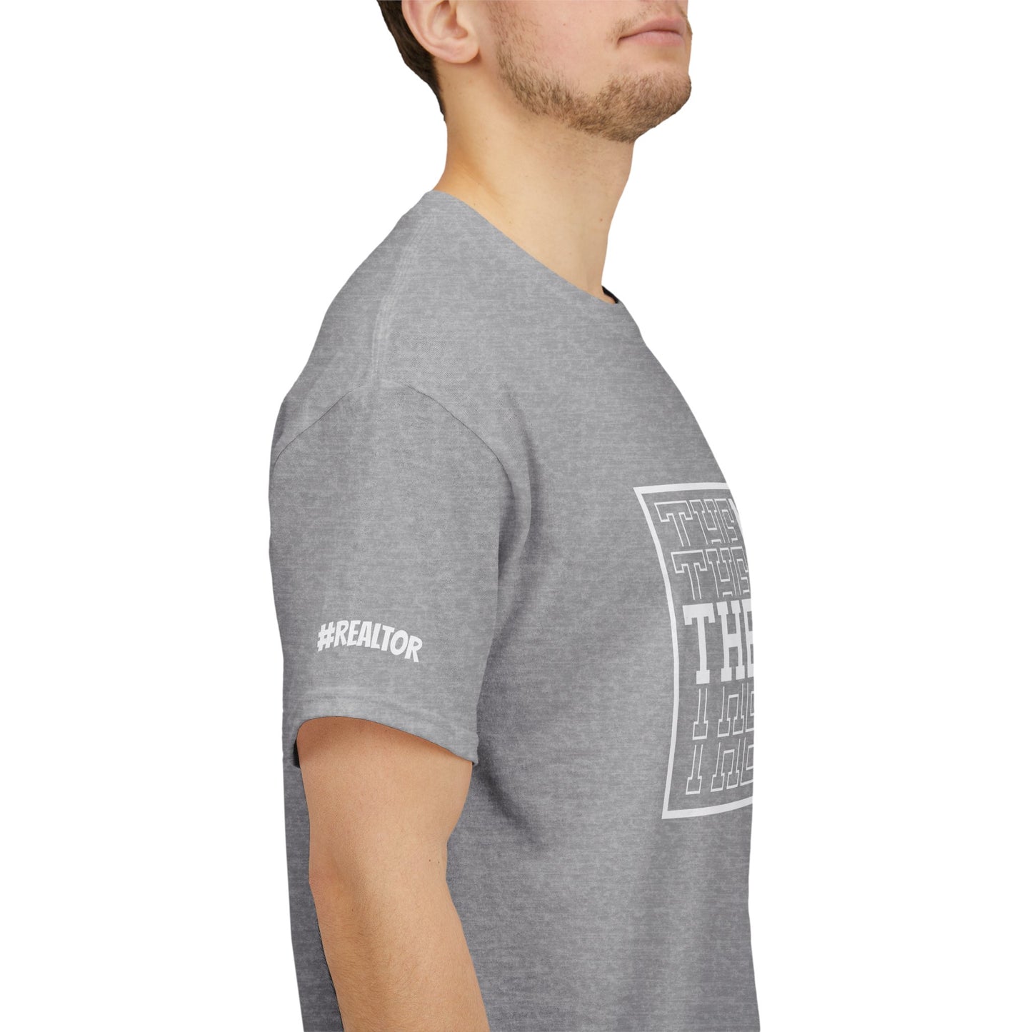 The Man. The Myth. The Realtor. Tee – Legendary Listings Start Here 🏠💬