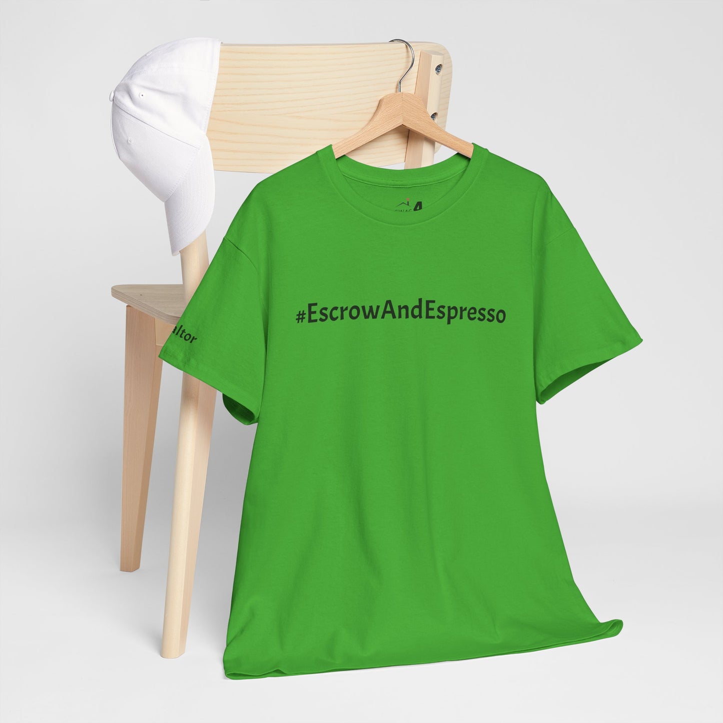 🏡 #EscrowAndEspresso Tee – Because Closings & Coffee Go Hand in Hand! ☕