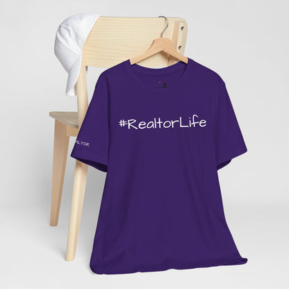 #RealtorLife Unisex Jersey Tee - Perfect Gift for Real Estate Agents