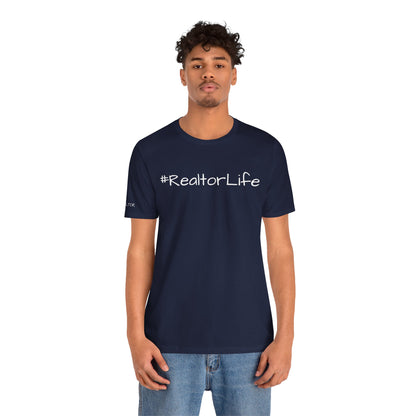 #RealtorLife Unisex Jersey Tee - Perfect Gift for Real Estate Agents