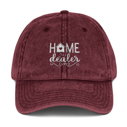 Realtor Hat – Home Dealer Embroidered Vintage Cap