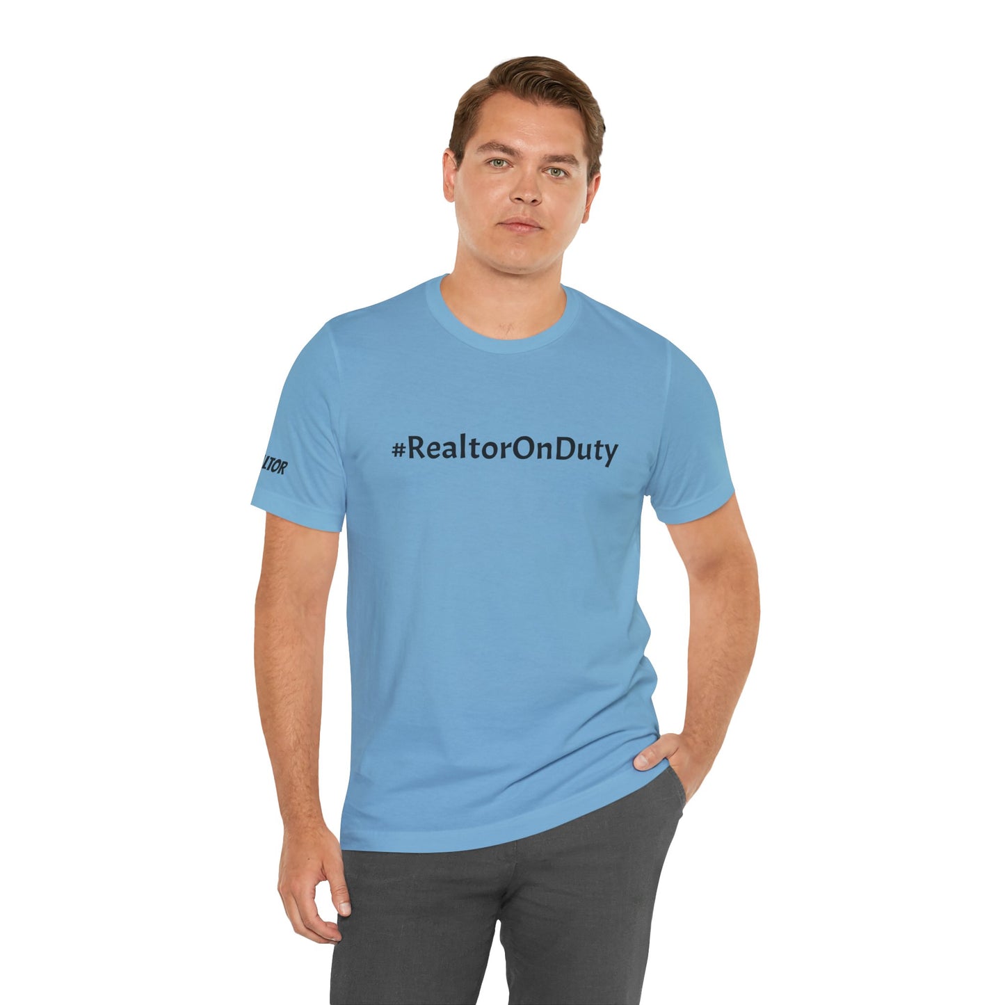 "Realtor On Duty – Will Sell Houses for Coffee!"