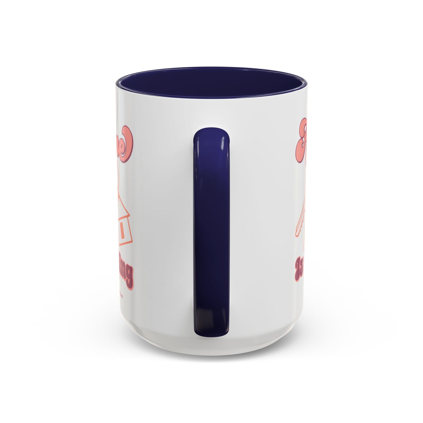 Home Is Calling Realtor Accent Coffee Mug (11, 15oz)