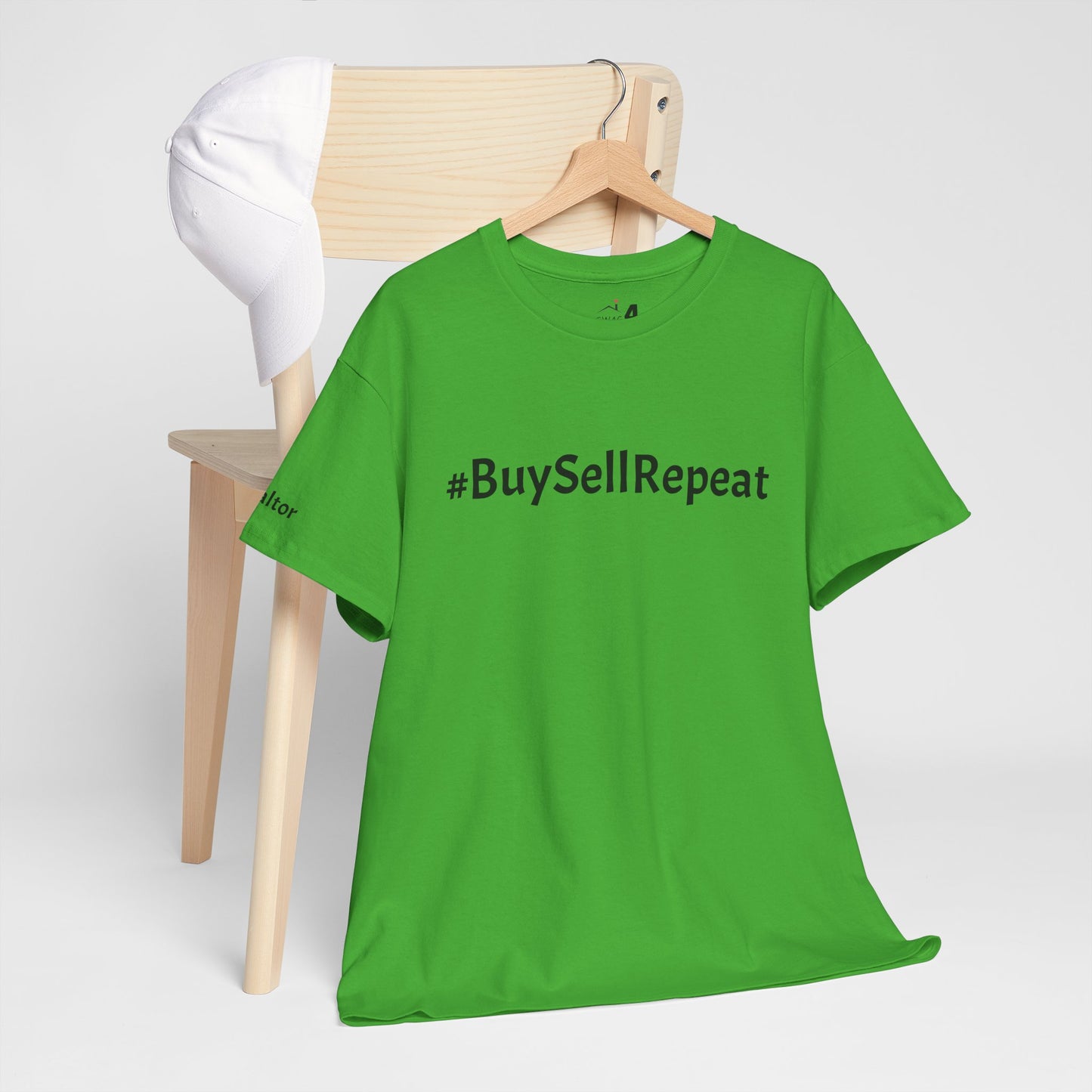 🏡 #BuySellRepeat Tee – Because You Live for the Hustle! 🔥