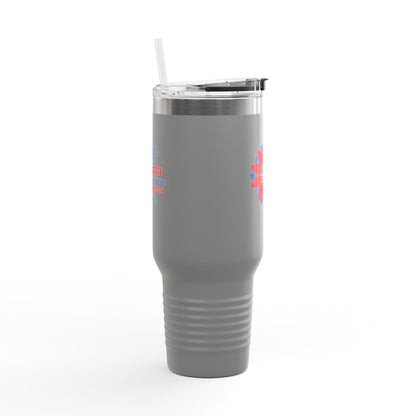 Life, Liberty & the Pursuit of Real Estate Deals – 40oz Patriotic Tumbler for Agents on the Move 🇺🇸💼✨