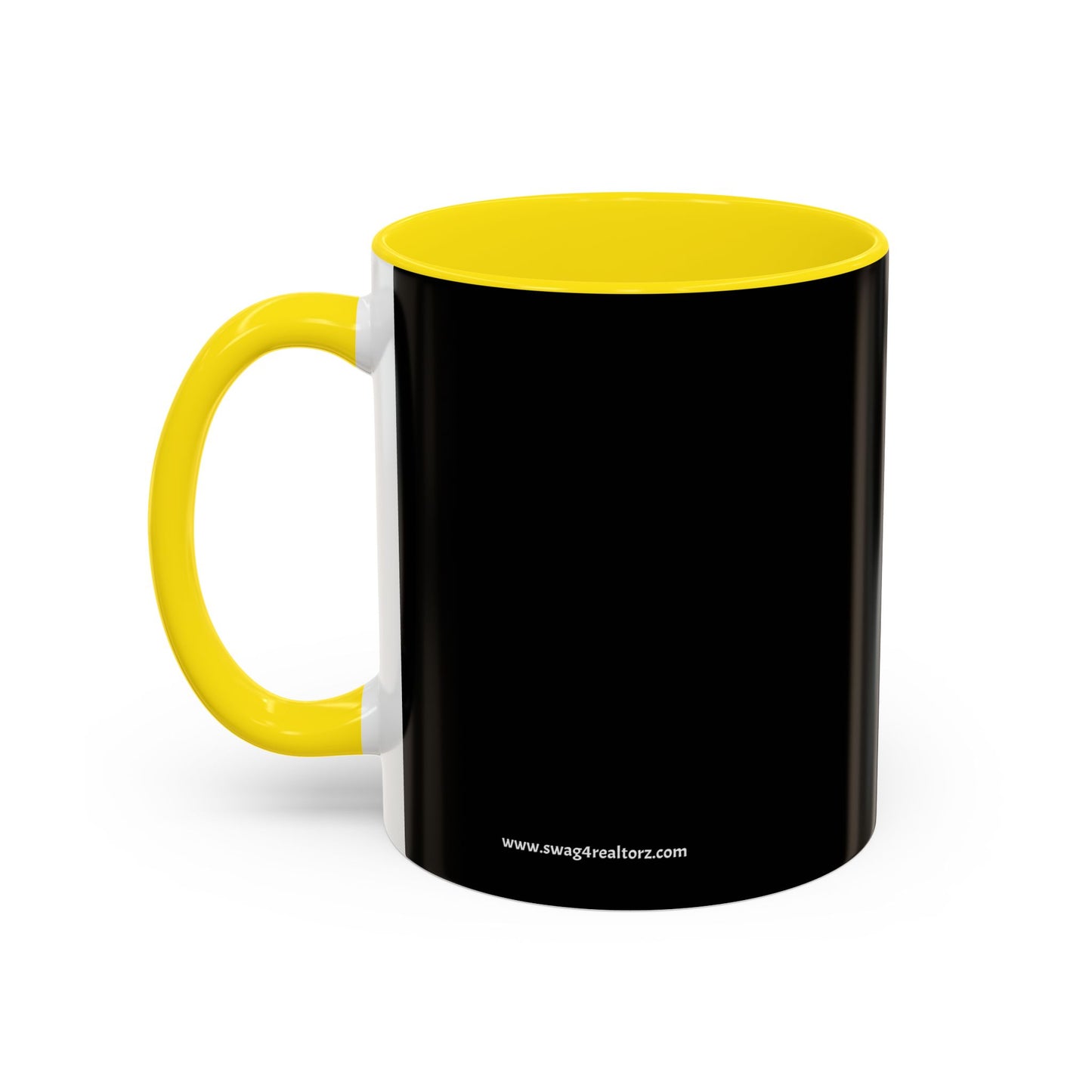 Ask Me About Real Estate Realtor Accent Coffee Mug (11, 15oz)