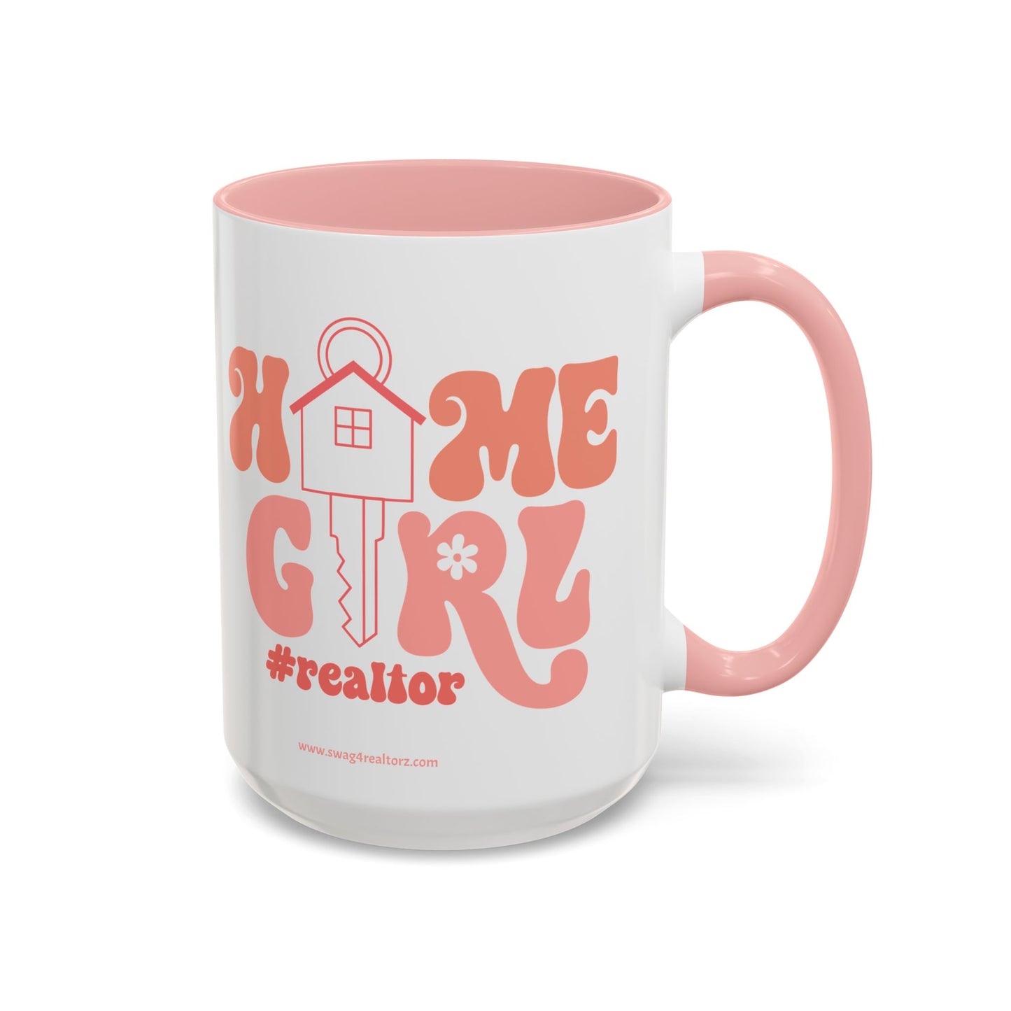 Home Girl Realtor Accent Coffee Mug (11, 15oz)