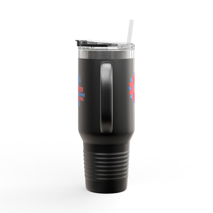 Life, Liberty & the Pursuit of Real Estate Deals – 40oz Patriotic Tumbler for Agents on the Move 🇺🇸💼✨