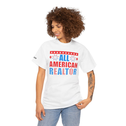 🎇 All American Realtor Tee – Red, White, & Ready to List! 🇺🇸🏠
