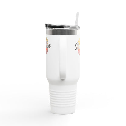 Licensed to Sell – 40oz Retro Realtor Tumbler for Agents Who Close with Style 🌅📋🏠