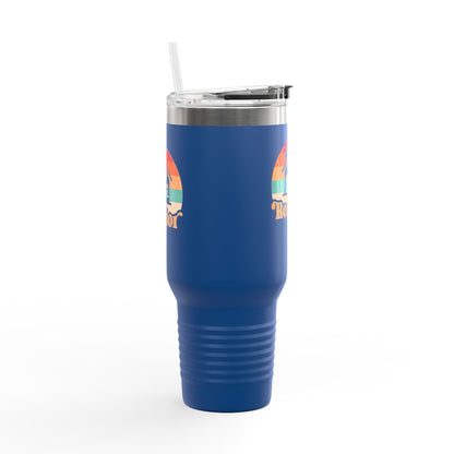 Realtor Retro Heart & Home Tumbler – 40 oz Stainless Steel Mug