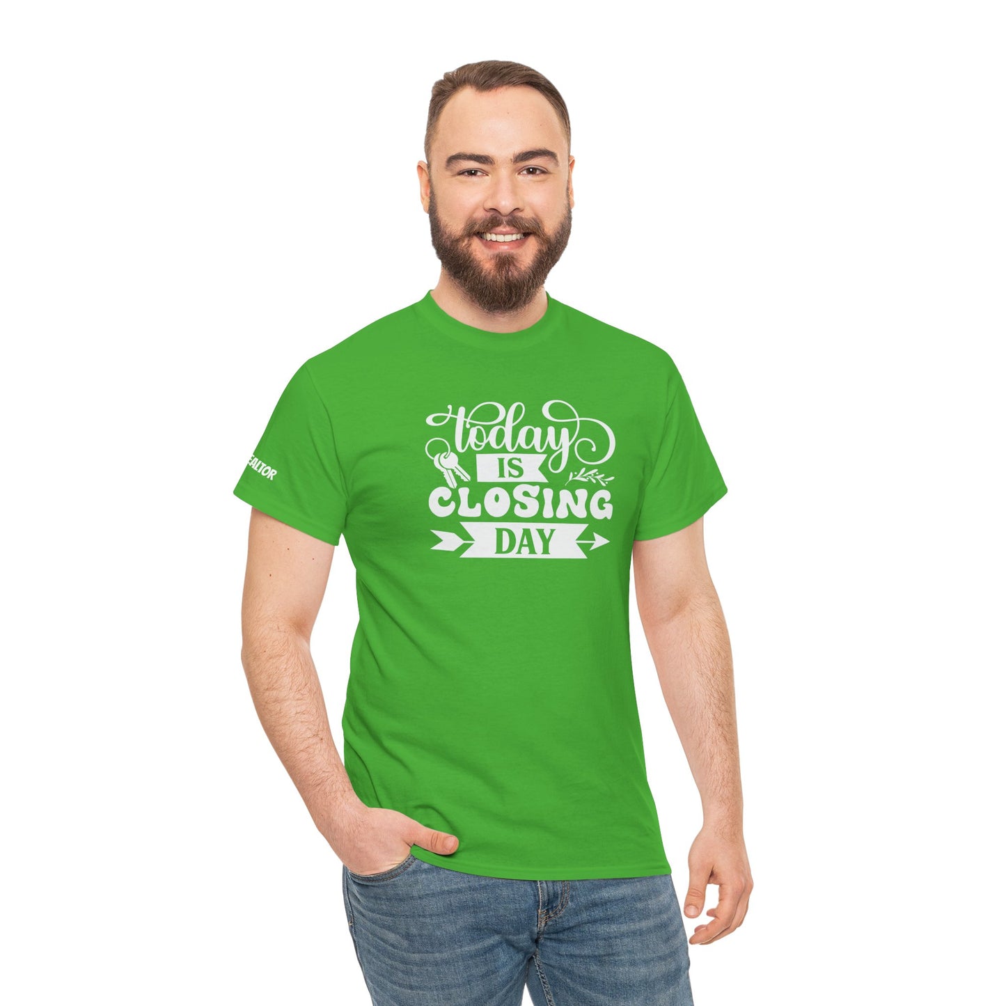 🎉 "Today is Closing Day" Realtor Tee – Because Champagne and Commission Checks Go Together! 💰