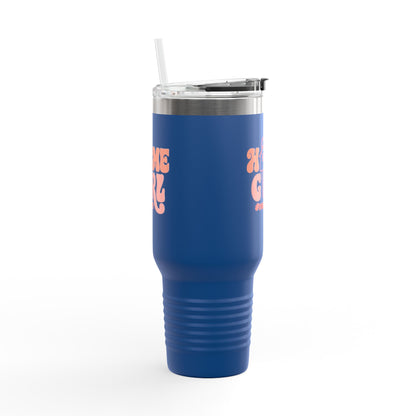 Home Girl #Realtor Tumbler – 40 oz Stainless Steel Mug with Key & Retro Font