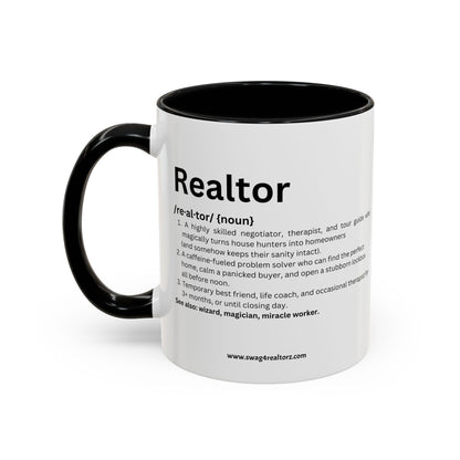 Funny Realtor Definition Coffee Mug (11, 15oz)