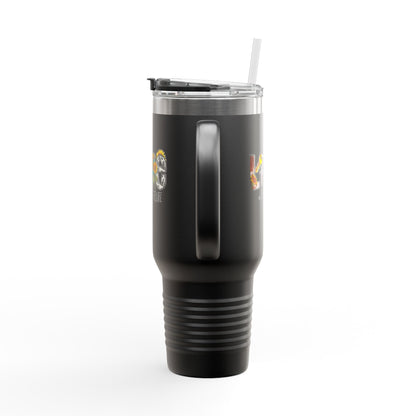 LOVE #RealEstateLife Tumbler – 40 oz Stainless Steel Mug with Colorful Realtor Design