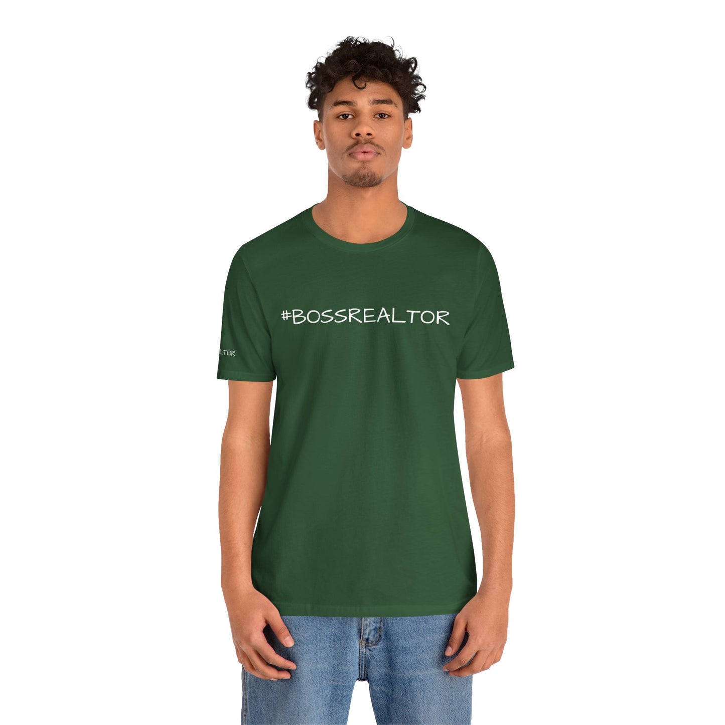 🏡 #BossRealtor Jersey Tee – Because You Close Deals Like a Boss! 🏡