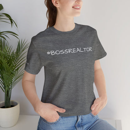 🏡 #BossRealtor Jersey Tee – Because You Close Deals Like a Boss! 🏡