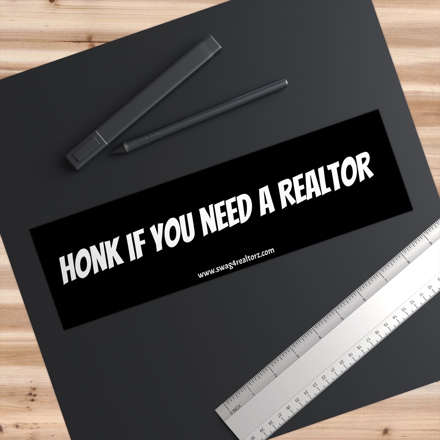 🚗 Honk If You Need a Realtor – Funny Bumper Sticker for House-Hustling Pros 📣