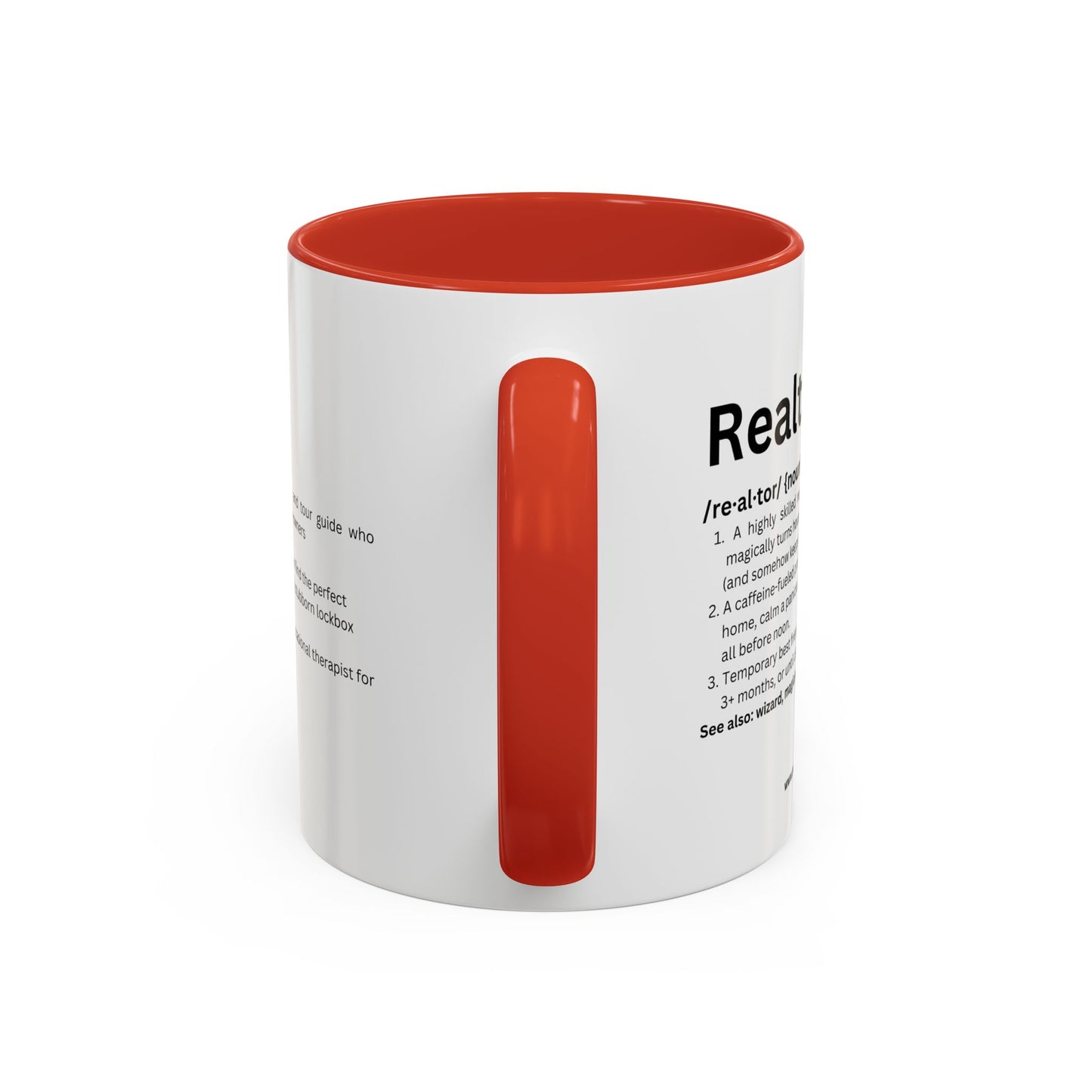 Funny Realtor Definition Coffee Mug (11, 15oz)