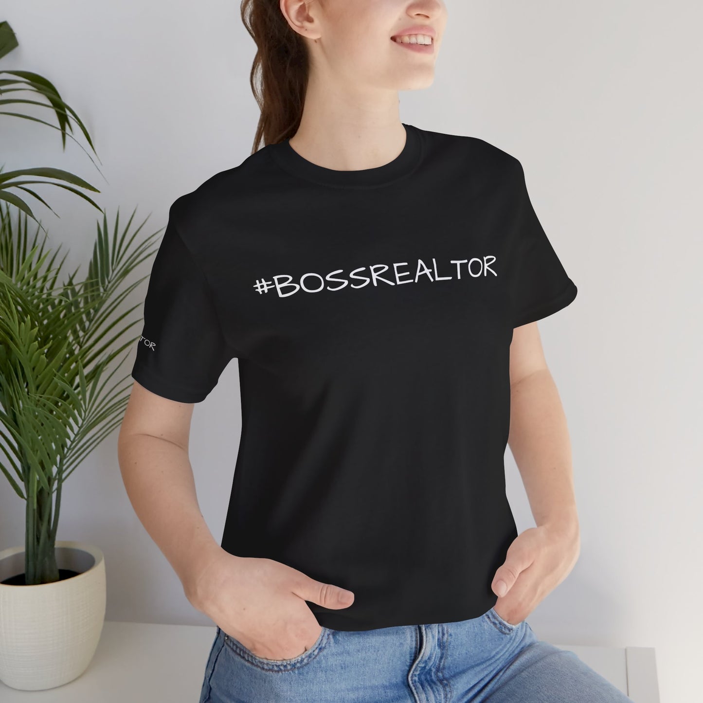 🏡 #BossRealtor Jersey Tee – Because You Close Deals Like a Boss! 🏡
