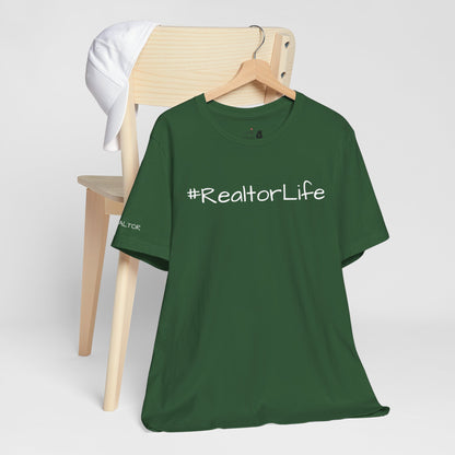 #RealtorLife Unisex Jersey Tee - Perfect Gift for Real Estate Agents