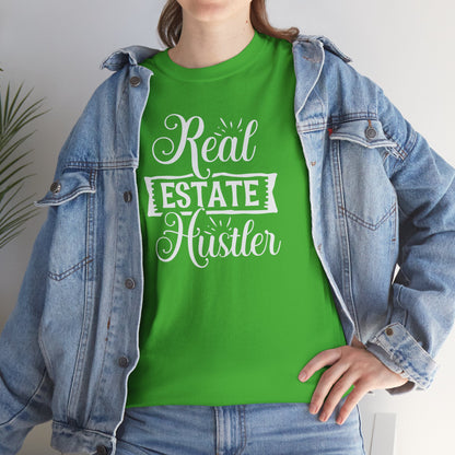 💰 "Real Estate Hustler" Tee – Because You’re Out Here Selling Homes, Not Dreams! 🏡