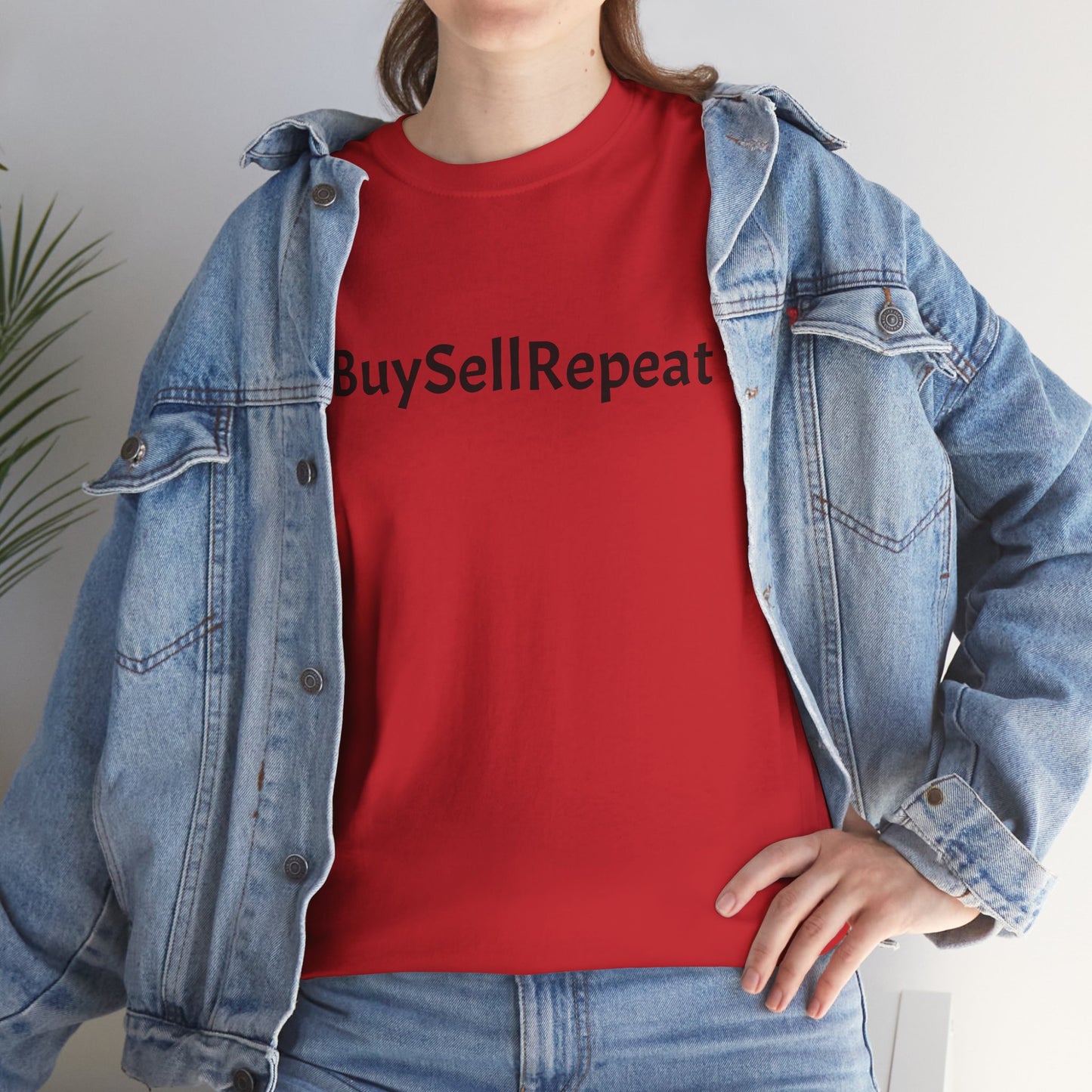 🏡 #BuySellRepeat Tee – Because You Live for the Hustle! 🔥