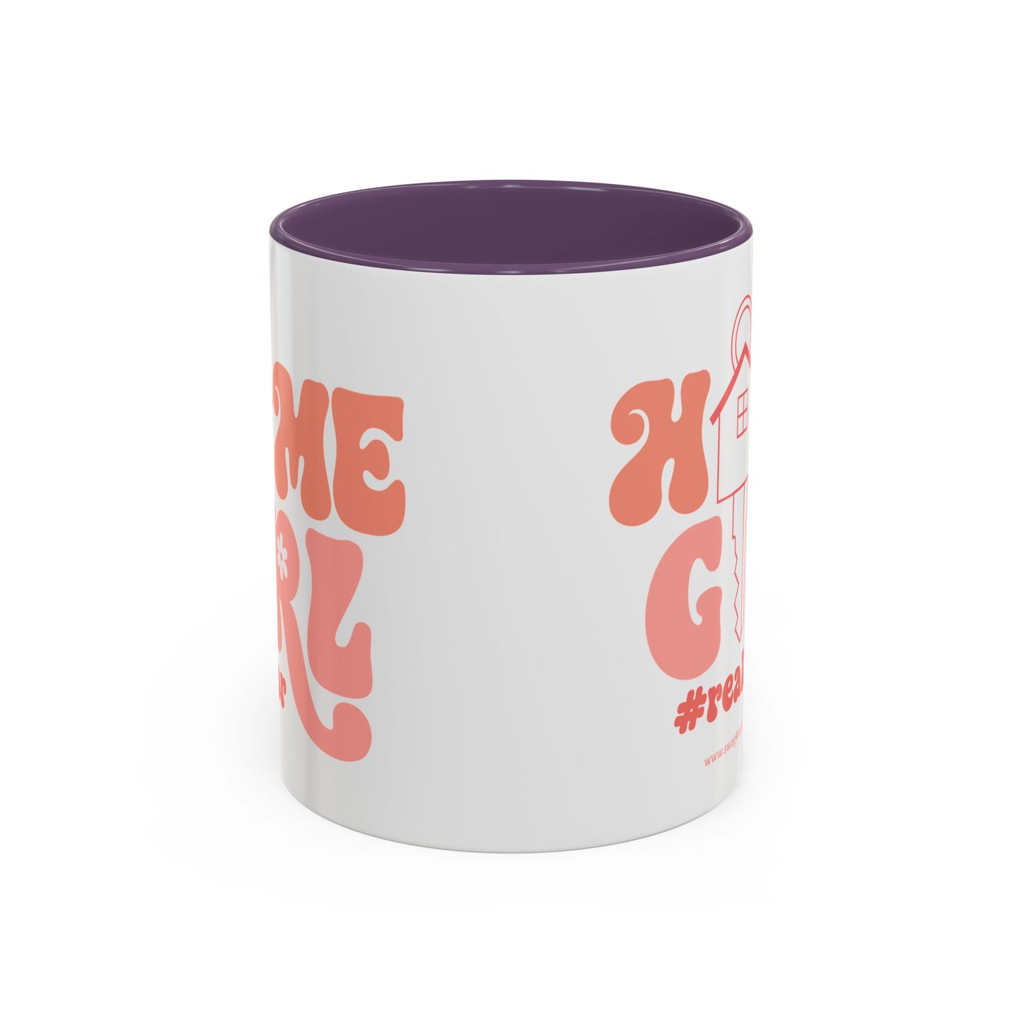 Home Girl Realtor Accent Coffee Mug (11, 15oz)