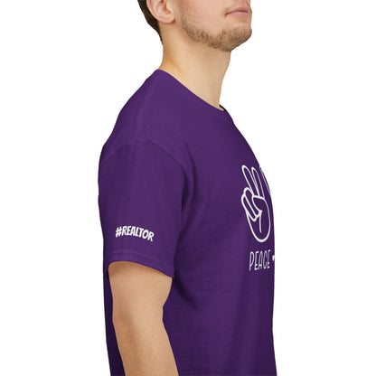 Peace • Love • Real Estate Tee – Keys, Calm & Closing Vibes ✌️❤️🔑