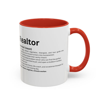 Funny Realtor Definition Coffee Mug (11, 15oz)