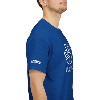 Peace • Love • Real Estate Tee – Keys, Calm & Closing Vibes ✌️❤️🔑