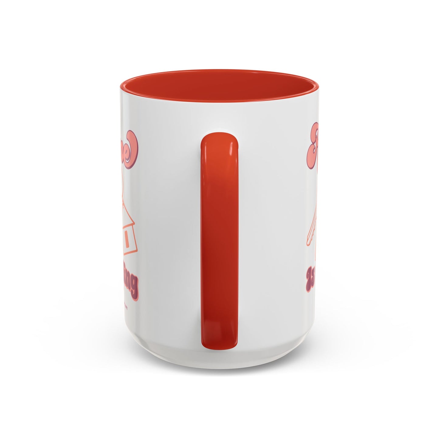 Home Is Calling Realtor Accent Coffee Mug (11, 15oz)
