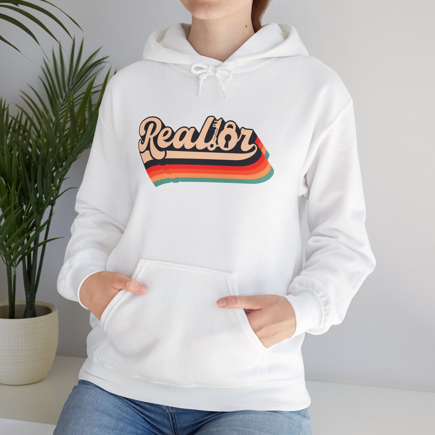 🏡 Retro Realtor Hoodie – Because Selling Homes Never Goes Out of Style! 🏡