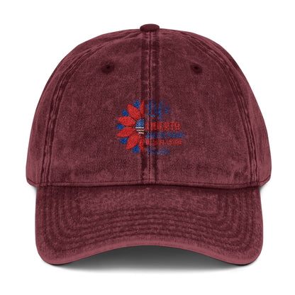 Life Liberty Real Estate Hat – Patriotic Realtor Sunflower Cap