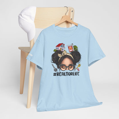 #REALTORLIFE Tee – Hustle Hair, House Vibes & High Commissions 💋🔑🏡