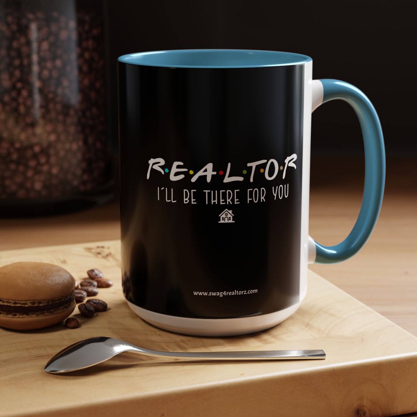 🏡 "Realtor I'll Be There for You" Mug – Because Every Deal Needs a Coffee Break! ☕🏡