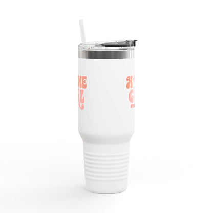 Home Girl #Realtor Tumbler – 40 oz Stainless Steel Mug with Key & Retro Font