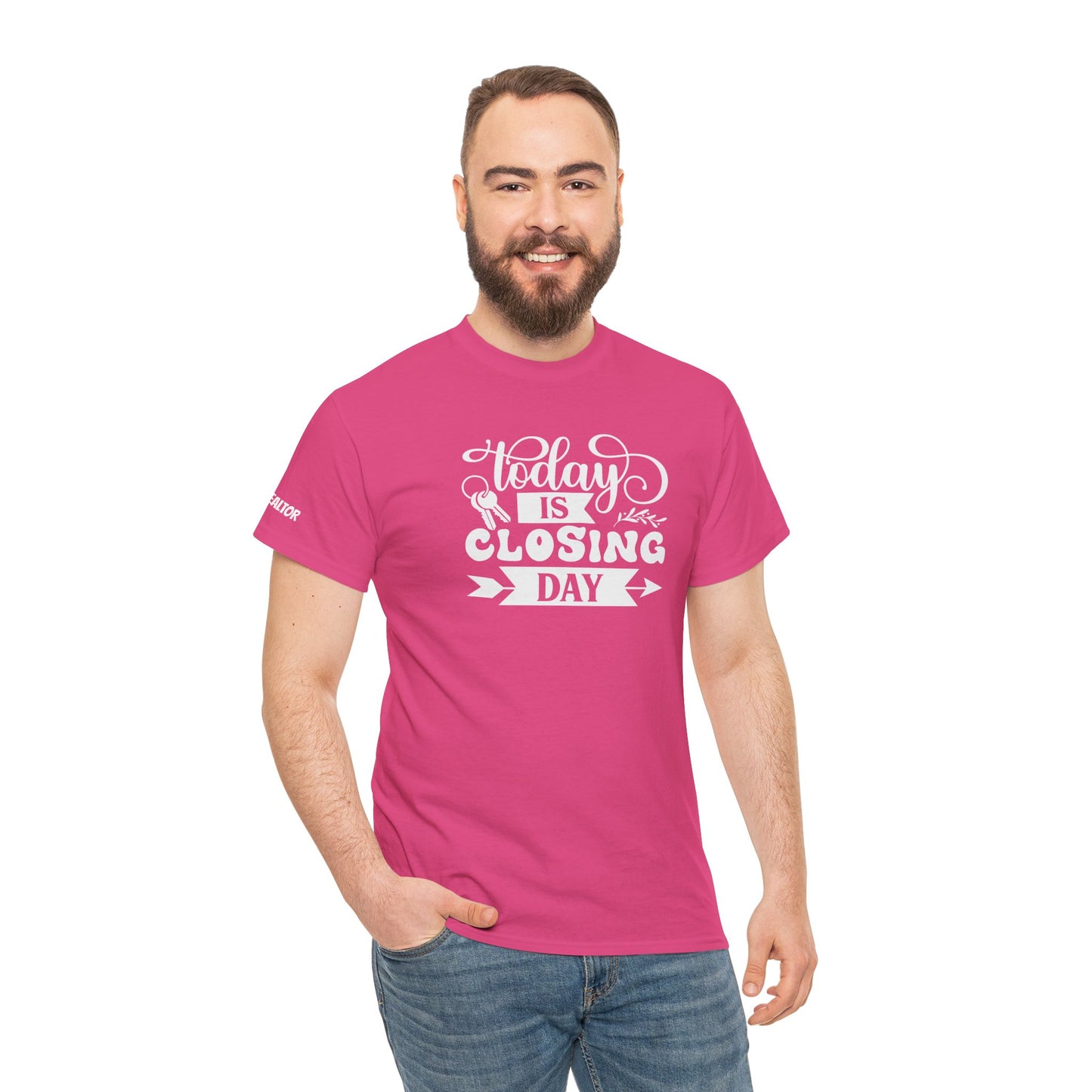 🎉 "Today is Closing Day" Realtor Tee – Because Champagne and Commission Checks Go Together! 💰