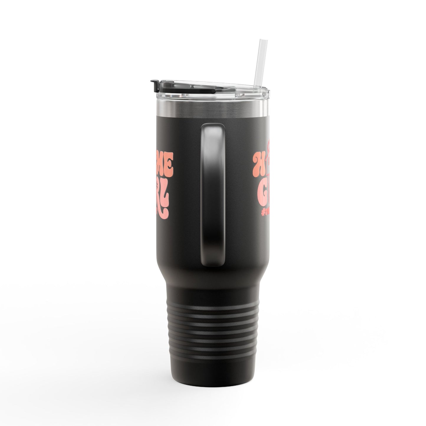 Home Girl #Realtor Tumbler – 40 oz Stainless Steel Mug with Key & Retro Font