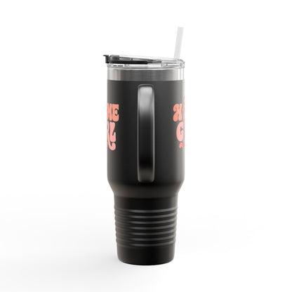 Home Girl #Realtor Tumbler – 40 oz Stainless Steel Mug with Key & Retro Font