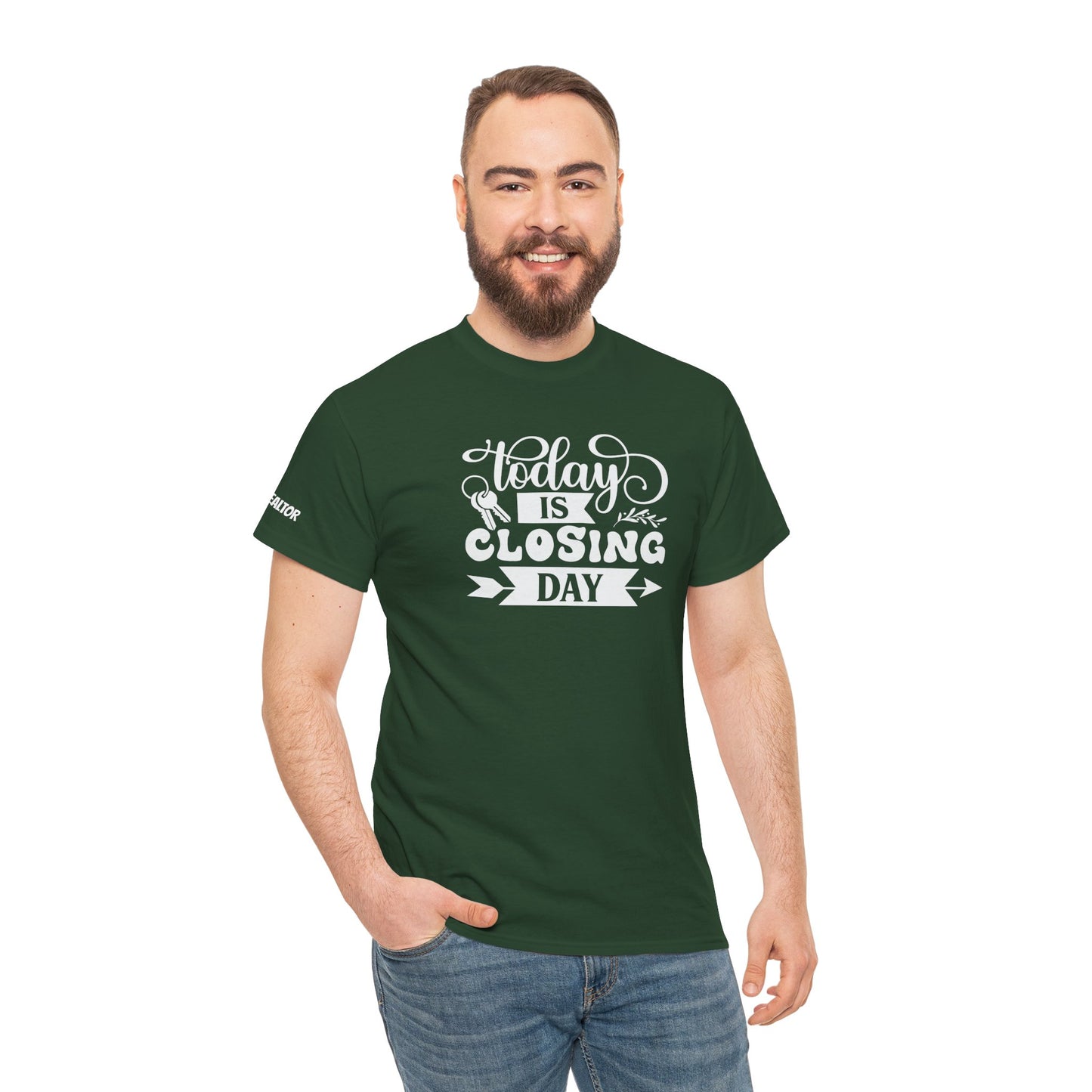 🎉 "Today is Closing Day" Realtor Tee – Because Champagne and Commission Checks Go Together! 💰