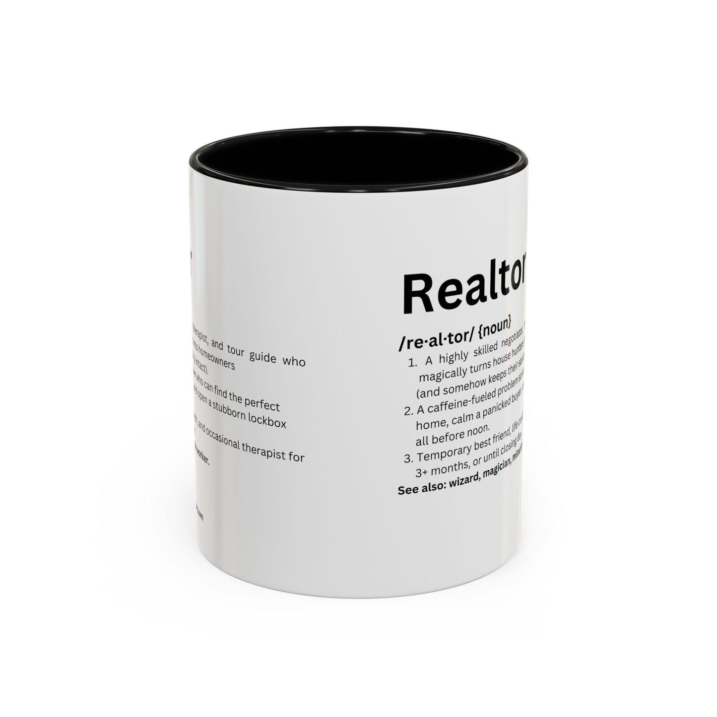 Funny Realtor Definition Coffee Mug (11, 15oz)